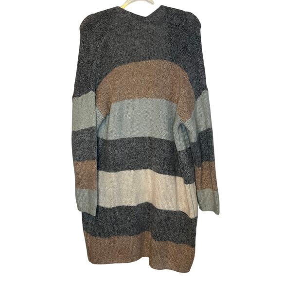 Dreamers Multicolor Colorblock Sweater Duster S - Picture 2 of 2